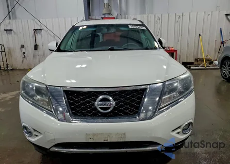 2016 Nissan Pathfinder S из США, поврежденный, VIN 5N1AR2MM3GC666258